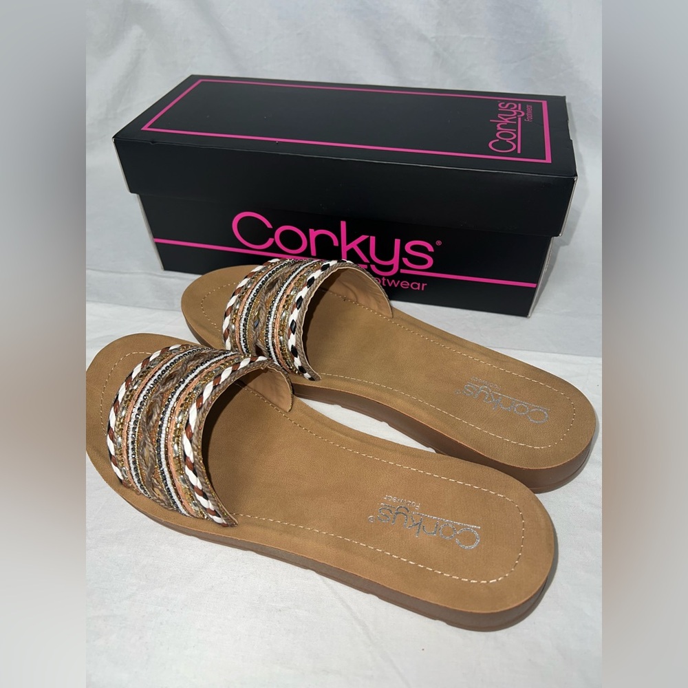 Corky’s Vacation Mode Sandals, size 10 - Picture 4 of 7